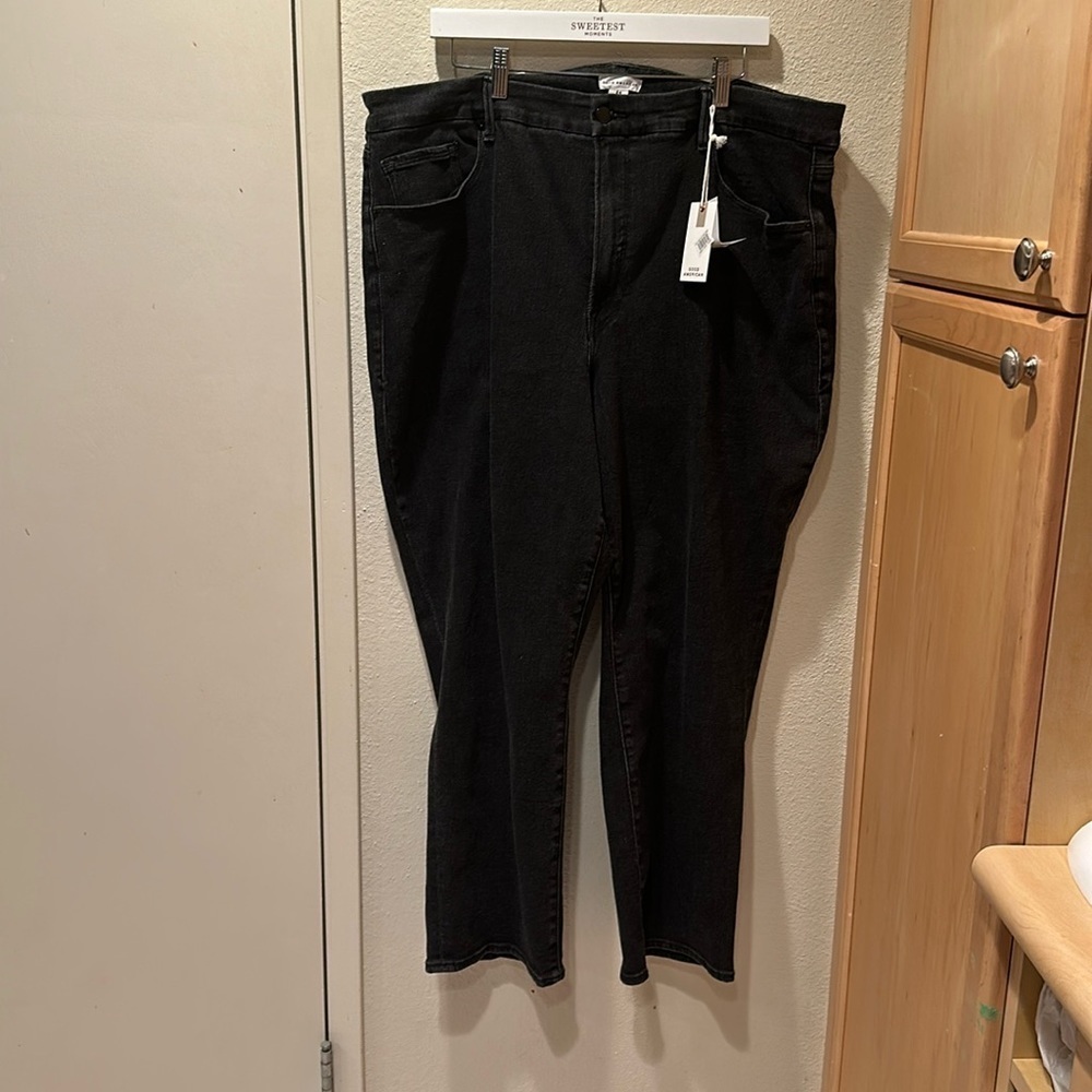 Black good American jeans